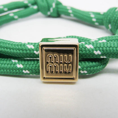 Miu Miu Logo Cord · Adjustable Bracelet