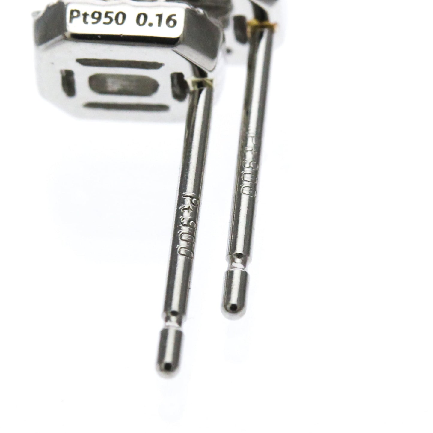 Ponte Vecchio Square Diamond · Platinum