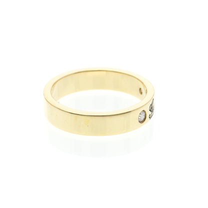 Gucci Icon · Diamond Band · 18K Yellow Gold
