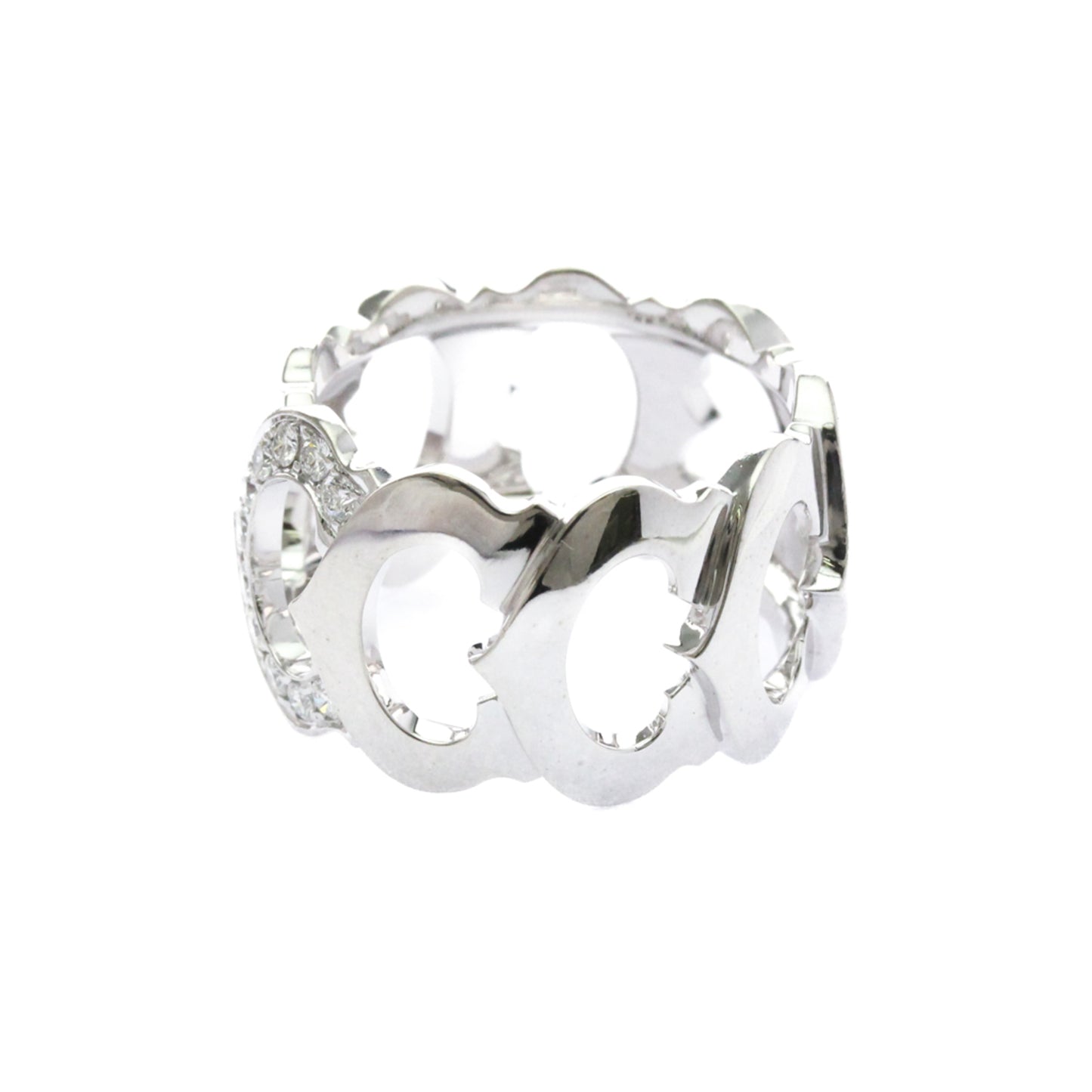 Cartier C de Cartier · Diamond · 18K White Gold