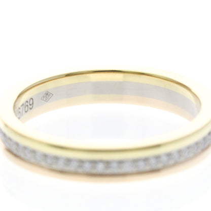Cartier Louis Cartier Vendôme · Tri-Gold · Size 5.75 (EU 54.38)