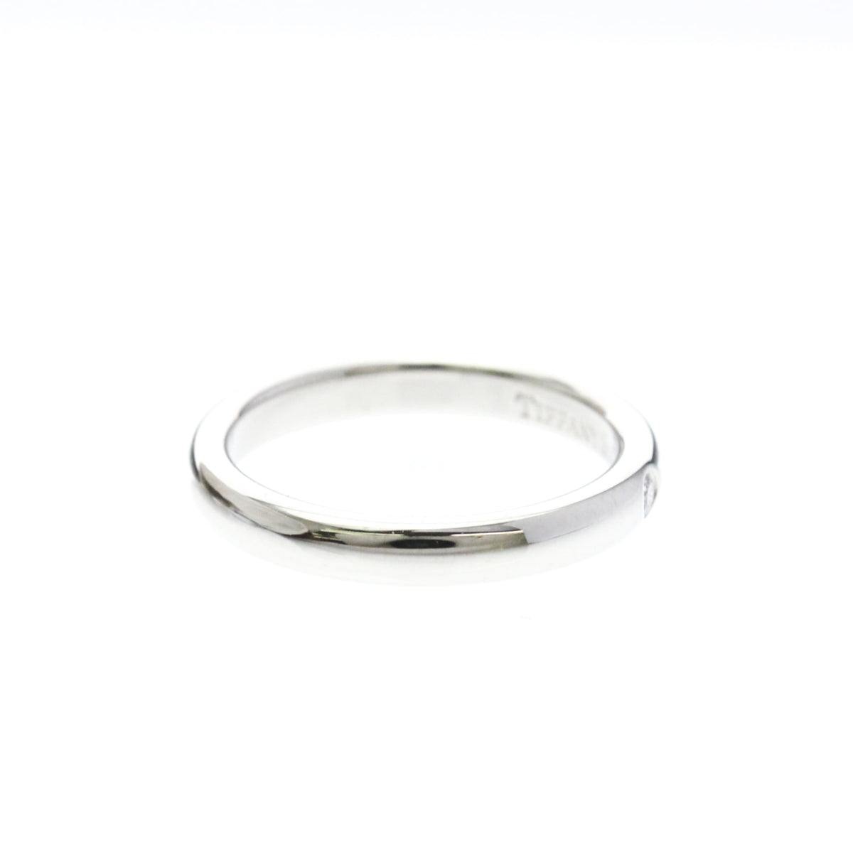 Tiffany Stacking Band · Platinum · Diamond