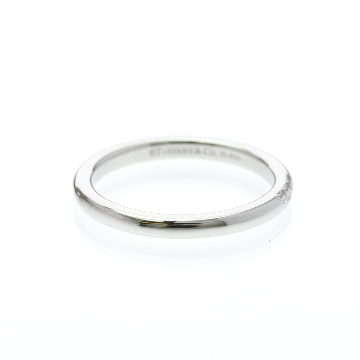 Tiffany Forever · Diamond · Platinum · Size 4 (EU 47.5)