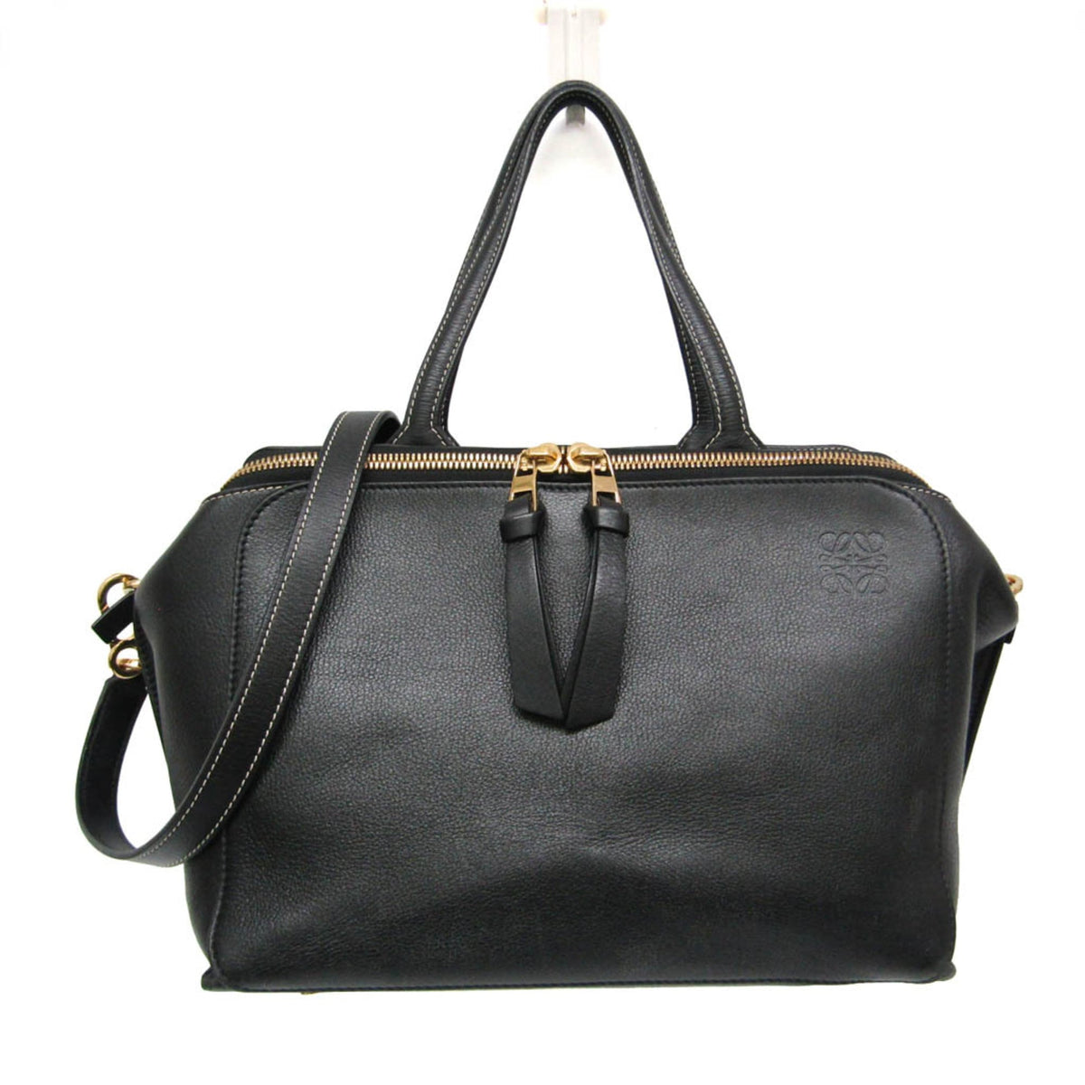 Loewe Anagram Small Boston · Leather