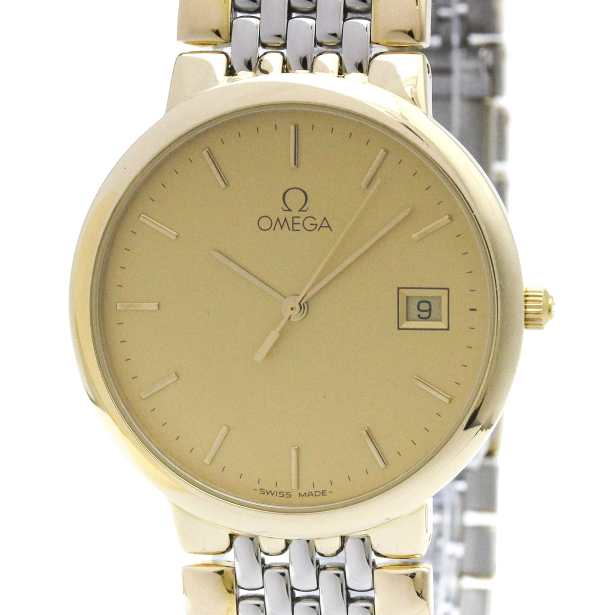 Omega De Ville · Gold Plated Steel · Quartz
