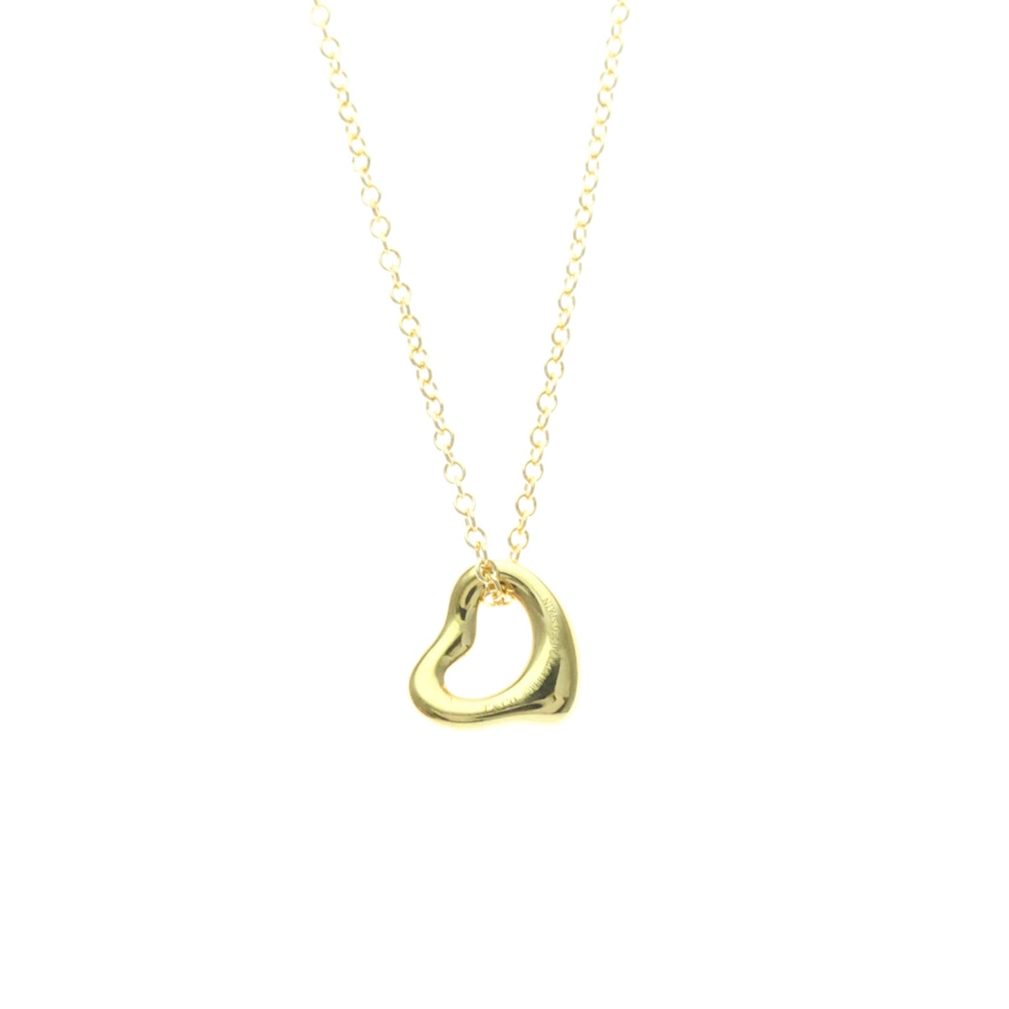 Tiffany Open Heart · 18K Yellow Gold