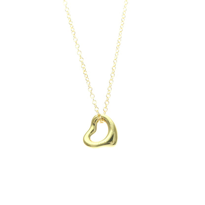 Tiffany Open Heart · 18K Yellow Gold