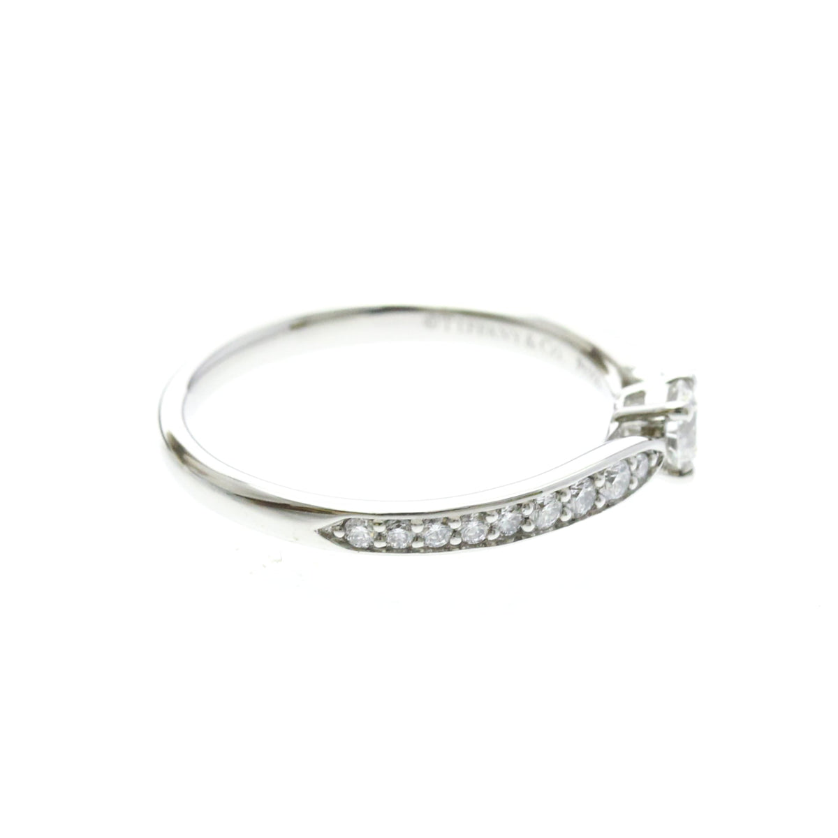 Tiffany Harmony Pavé · Platinum · Diamond
