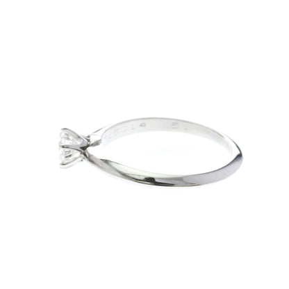 Tiffany Solitaire · Platinum · Diamond · Size 6 (EU 52.5)