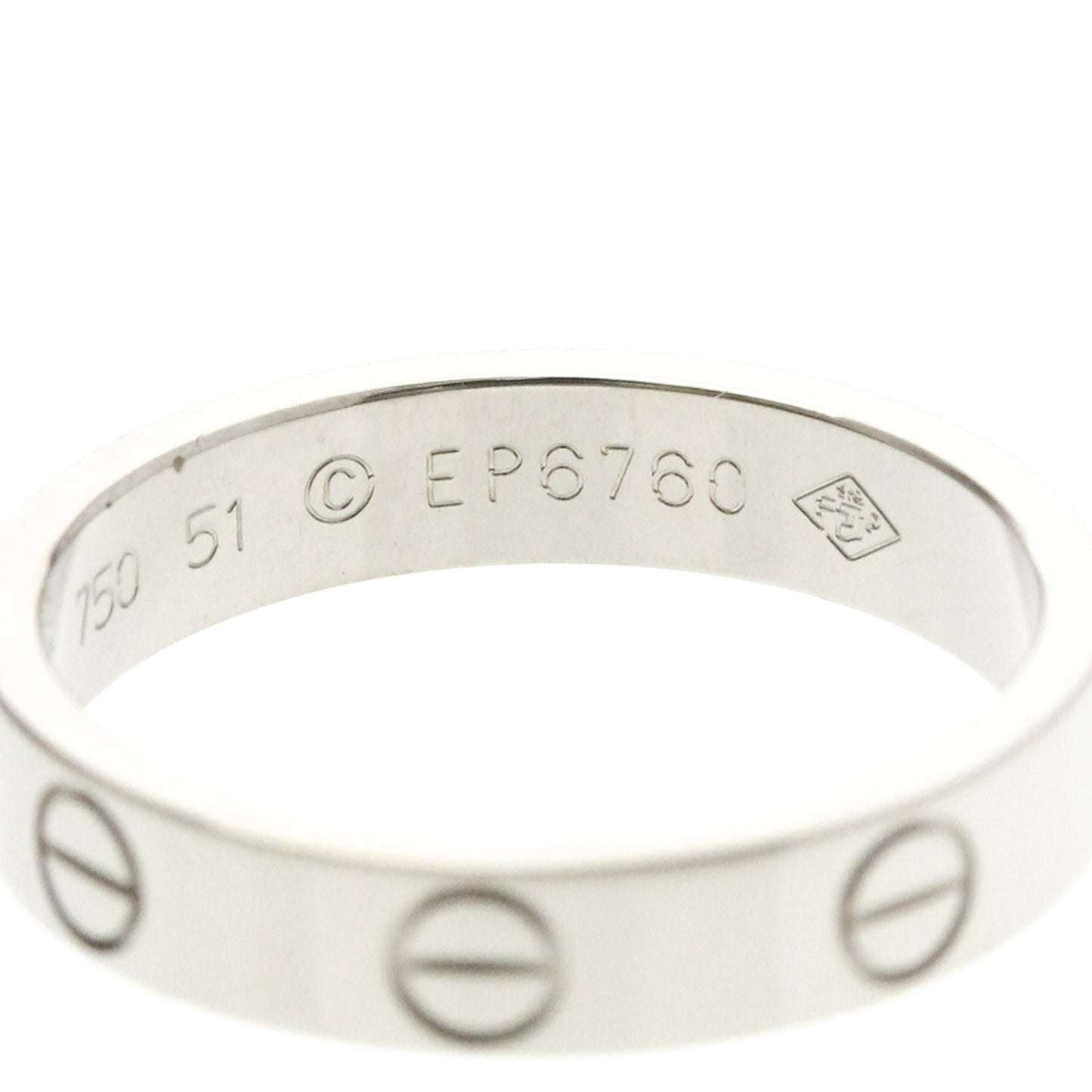 Cartier Mini Love · 18K White Gold