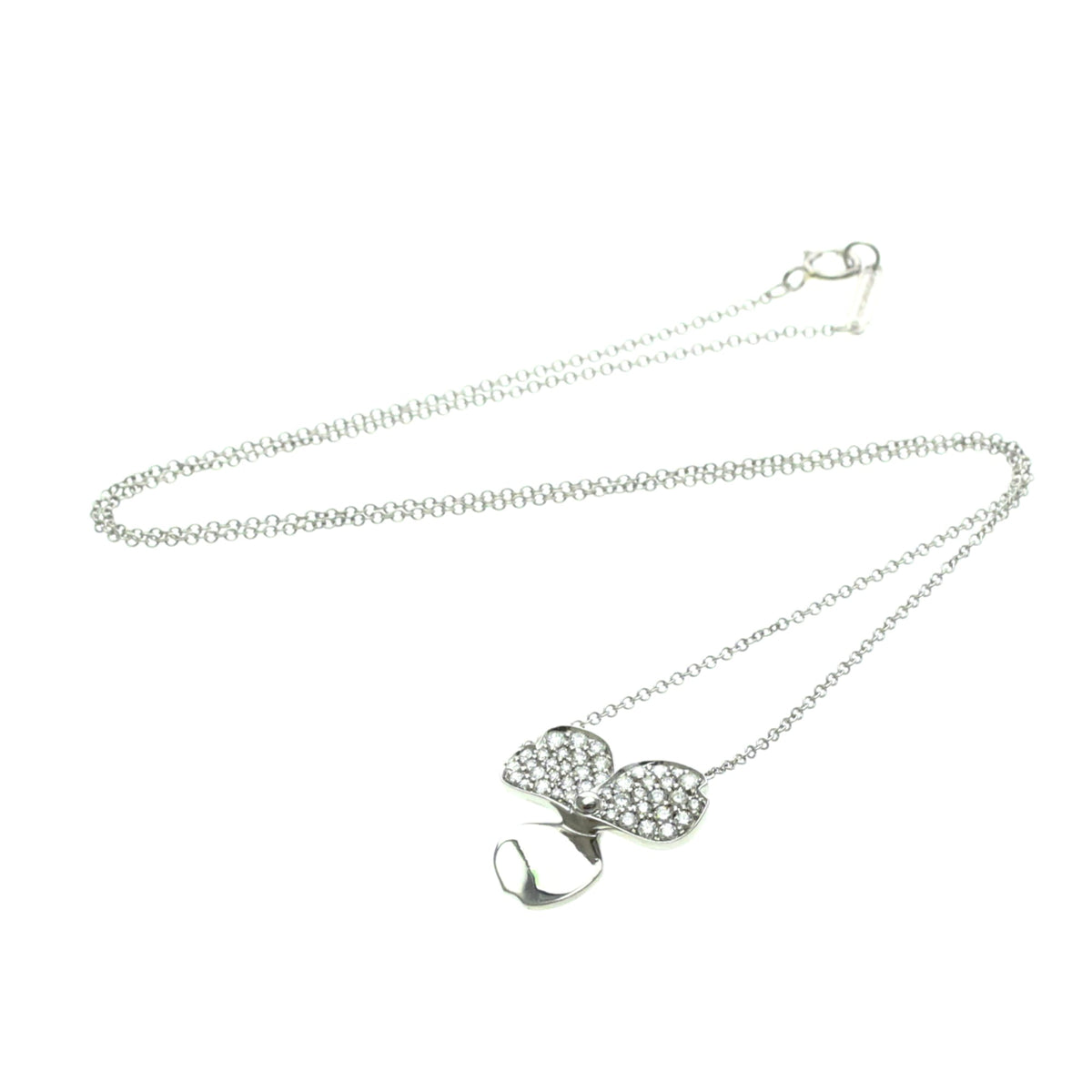 Tiffany Paper Flower · Platinum · Diamond