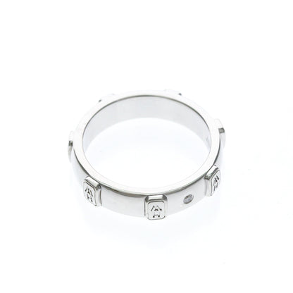 Harry Winston HW Logo · Diamond · 18K White Gold