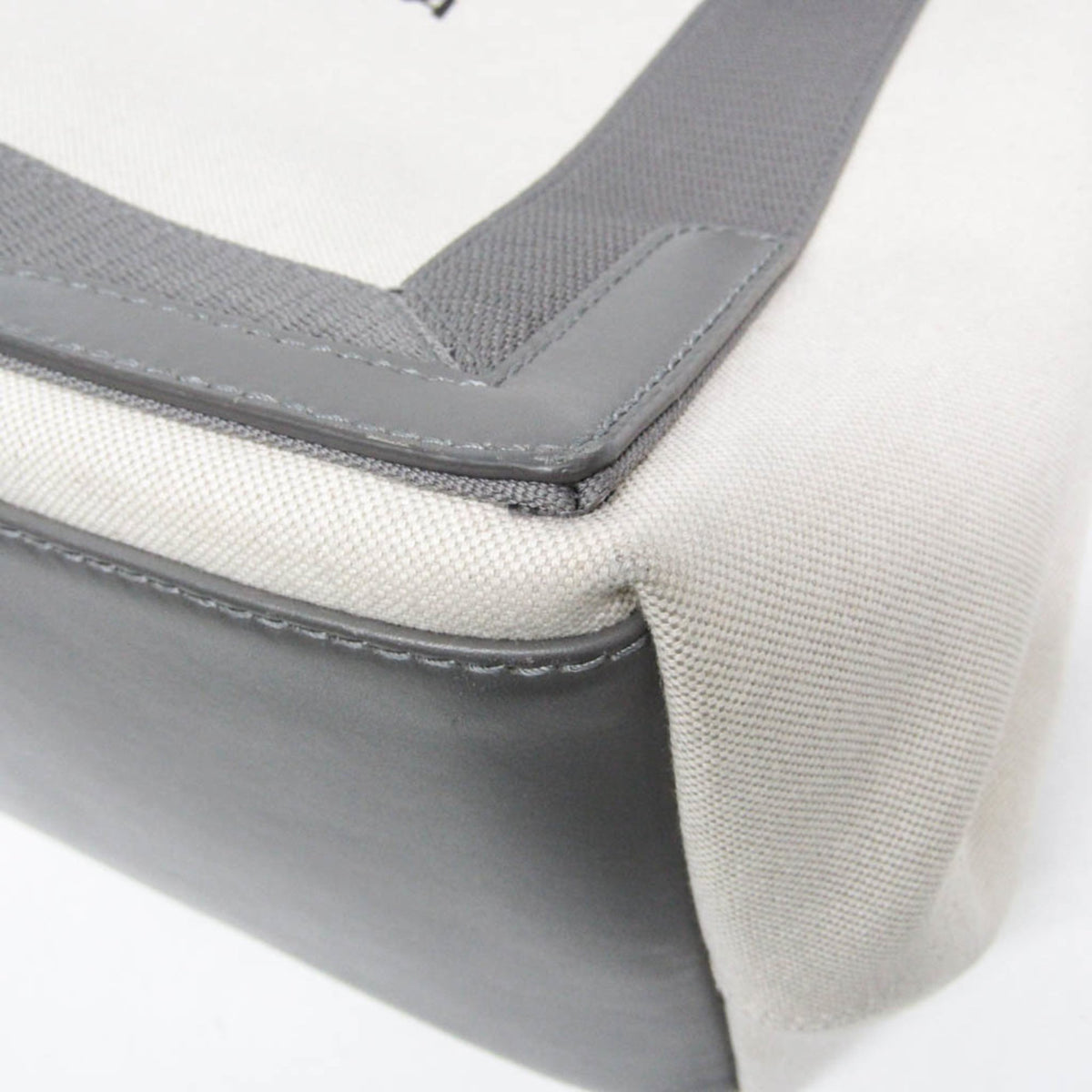 Balenciaga Navy Cabas S · Canvas & Leather