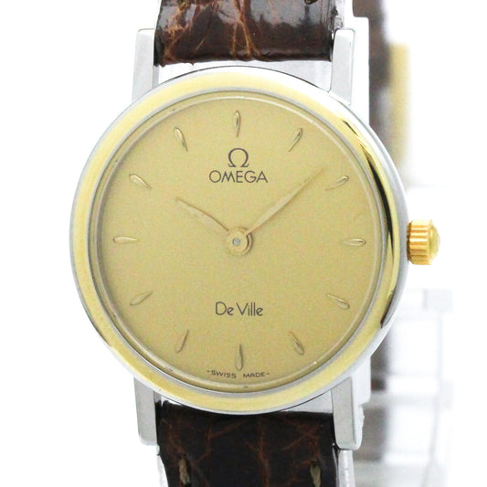 Omega De Ville · Gold Plated Steel · Quartz