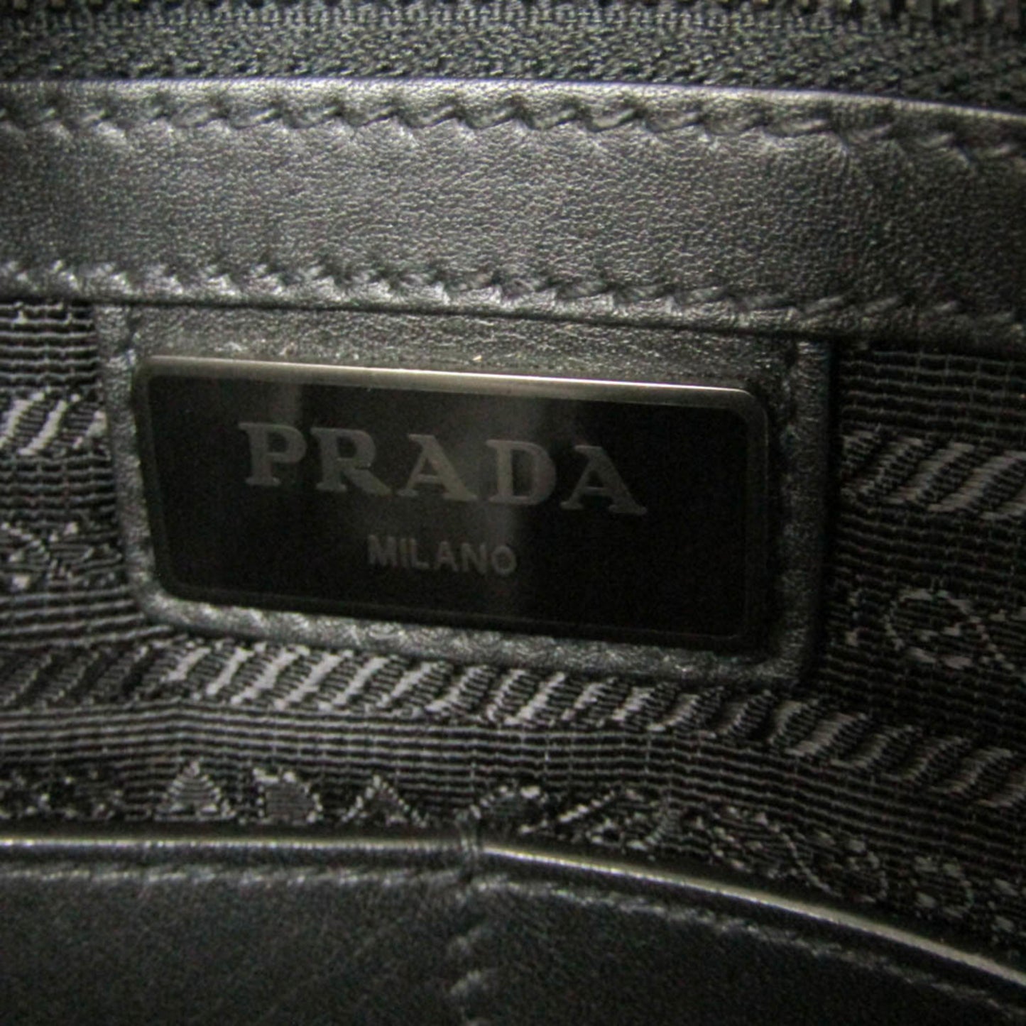 Prada Toro · Leather Backpack