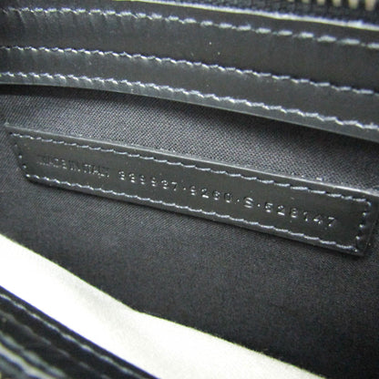 Balenciaga Navy Pochette · Canvas & Leather