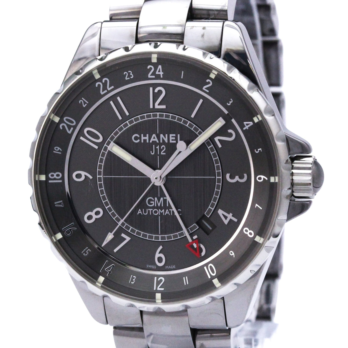 Chanel J12 Chromatic GMT · Titanium Ceramic