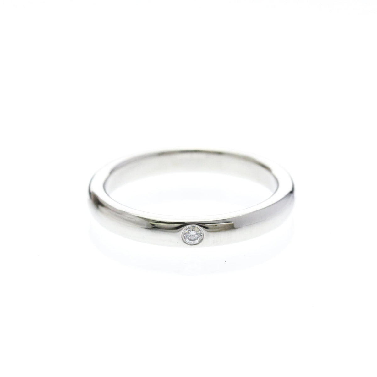 Tiffany Stacking Band · Platinum · Diamond