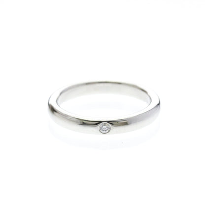 Tiffany Stacking Band · Platinum · Diamond