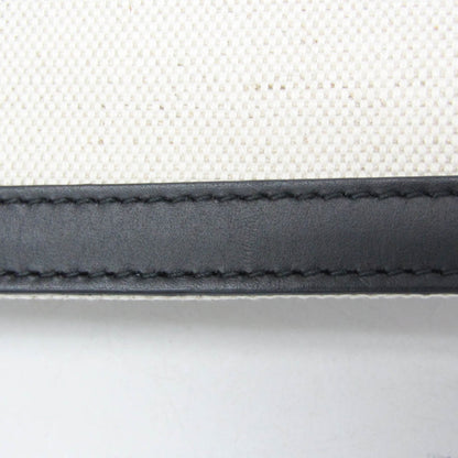 Balenciaga Navy Pochette · Canvas & Leather