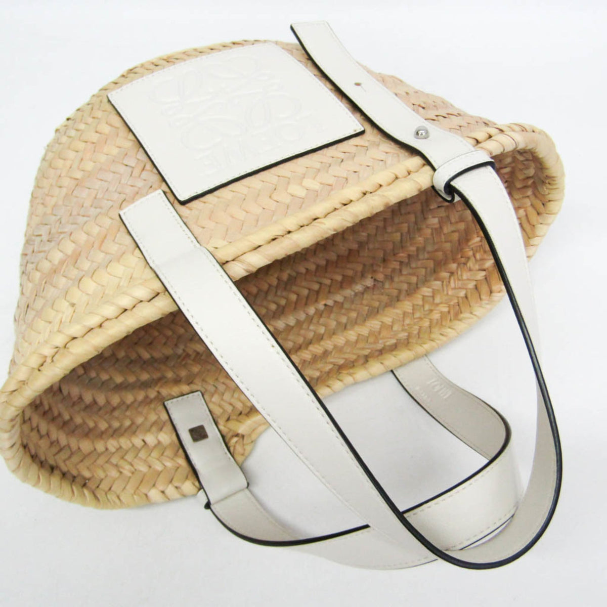 Loewe Basket · Small · Palm Leaf