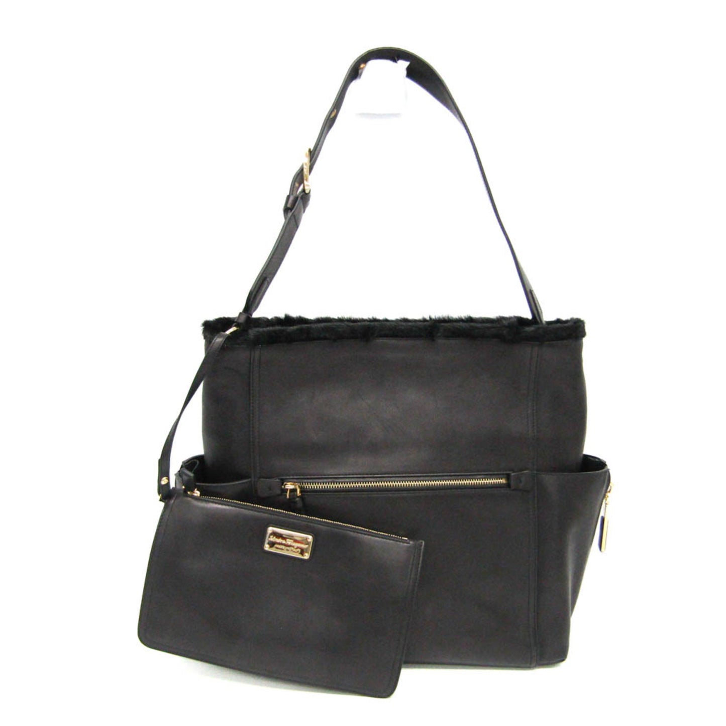 Salvatore Ferragamo · Mouton Leather Tote