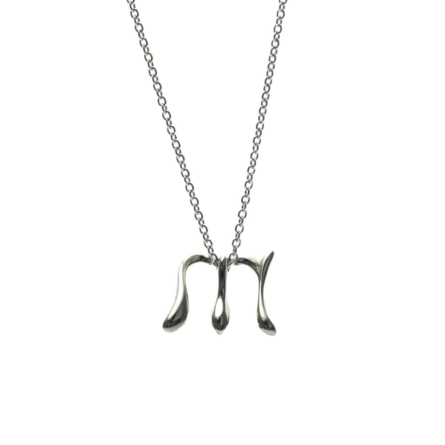 Tiffany Letter M · Sterling Silver