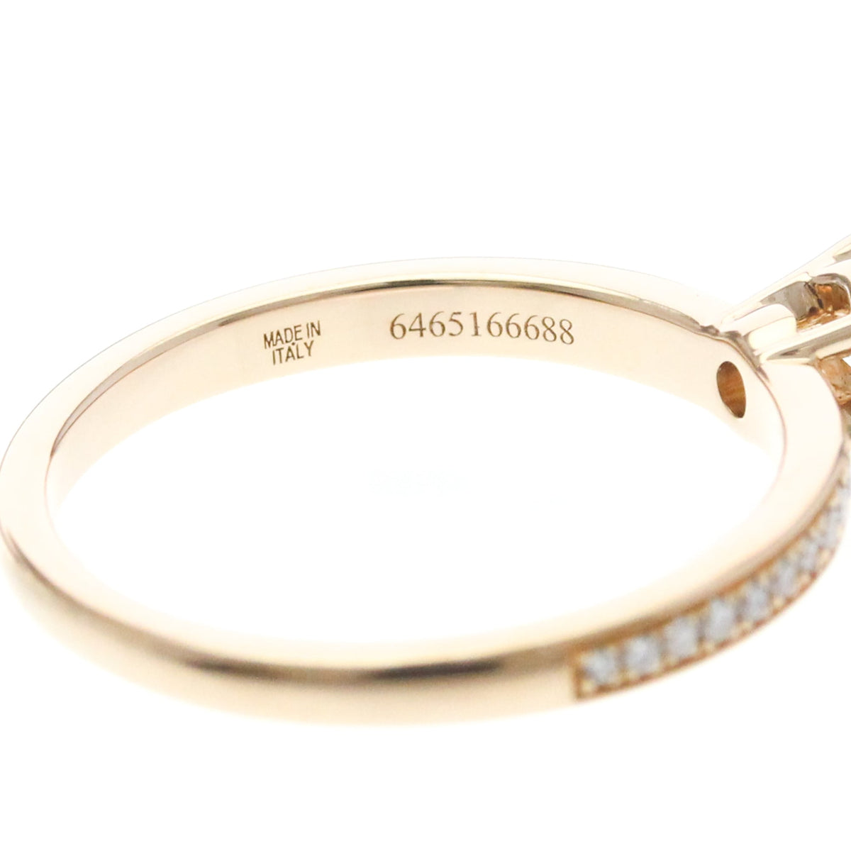 Bvlgari Roma Amor · Rose Gold · Diamond · Size 5 (EU 52.5)