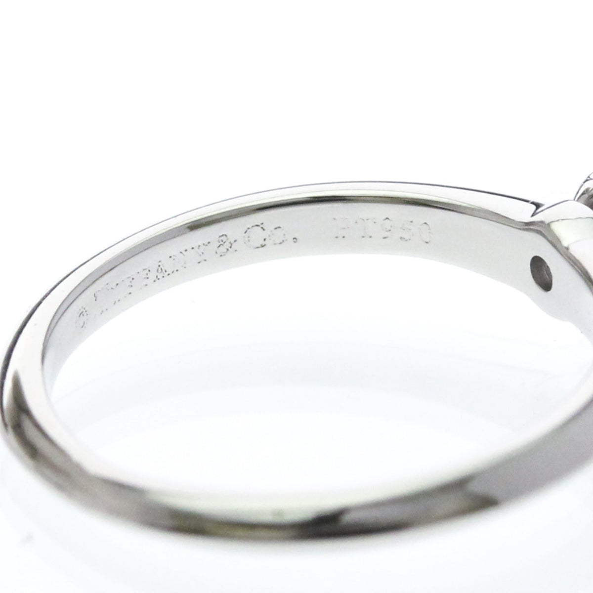 Tiffany Classic Solitaire · Platinum · Diamond · Size 3 (EU 47.5)