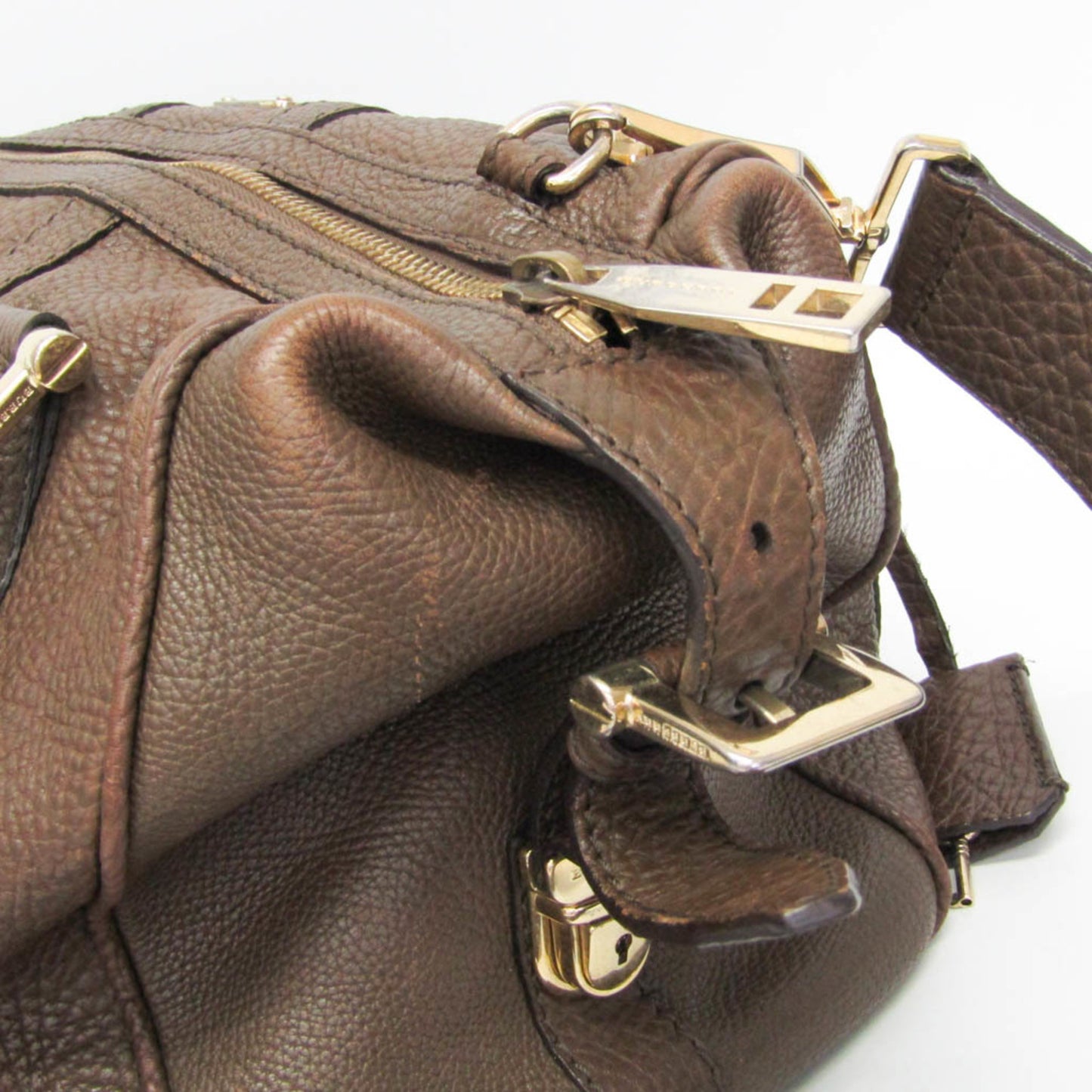 Burberry Boston · Leather Bag