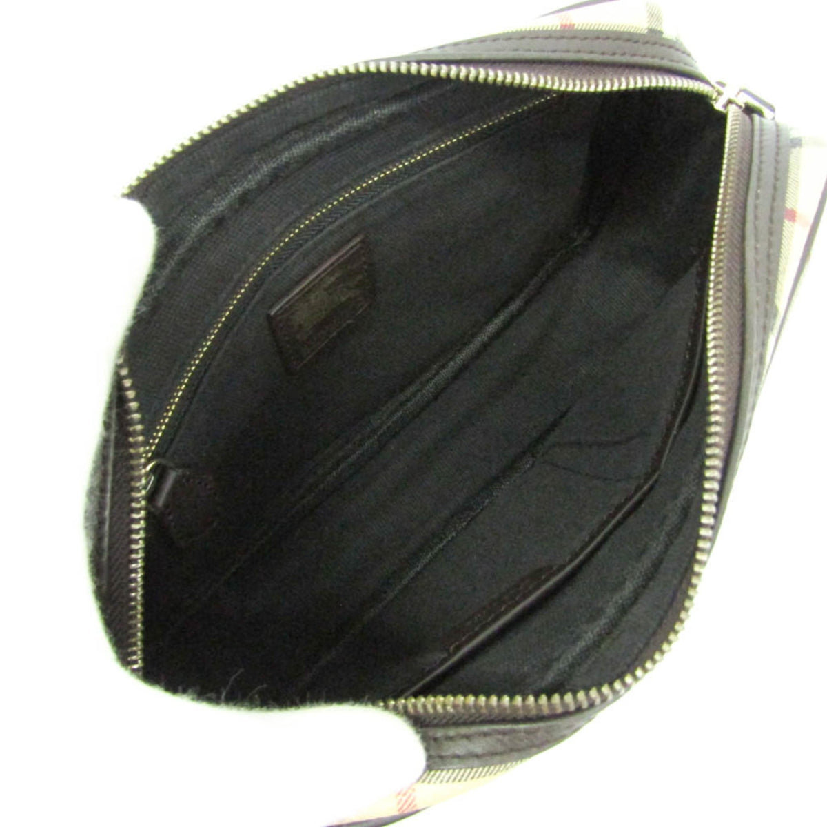 Burberry Novacheck · Coated Canvas Clutch