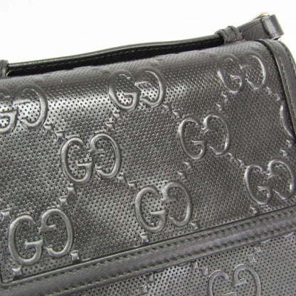Gucci GG Embossed Crossbody · Leather