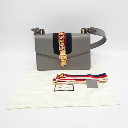 Gucci Sylvie · Leather Shoulder Bag