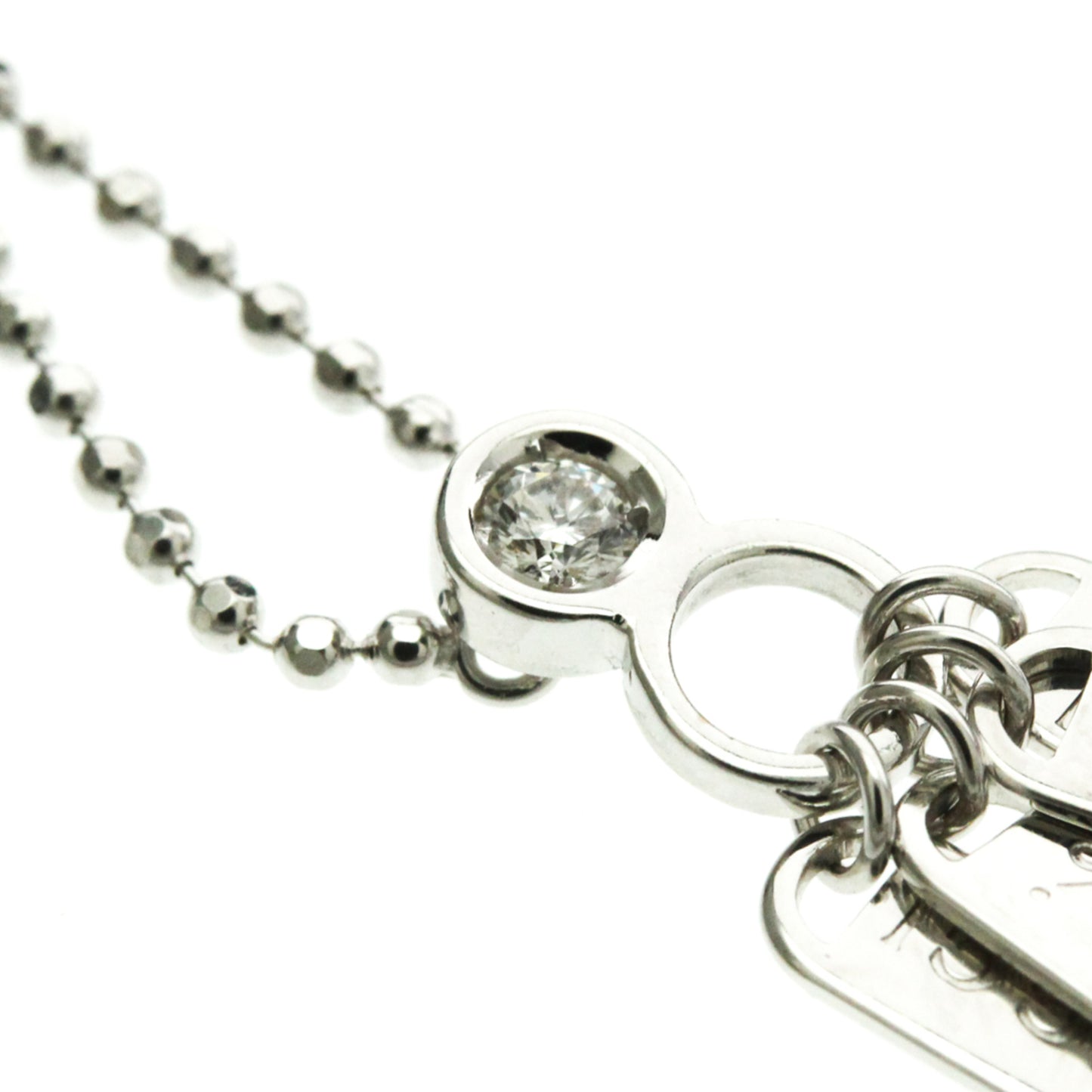 Gucci Diamond Tag · 18K White Gold