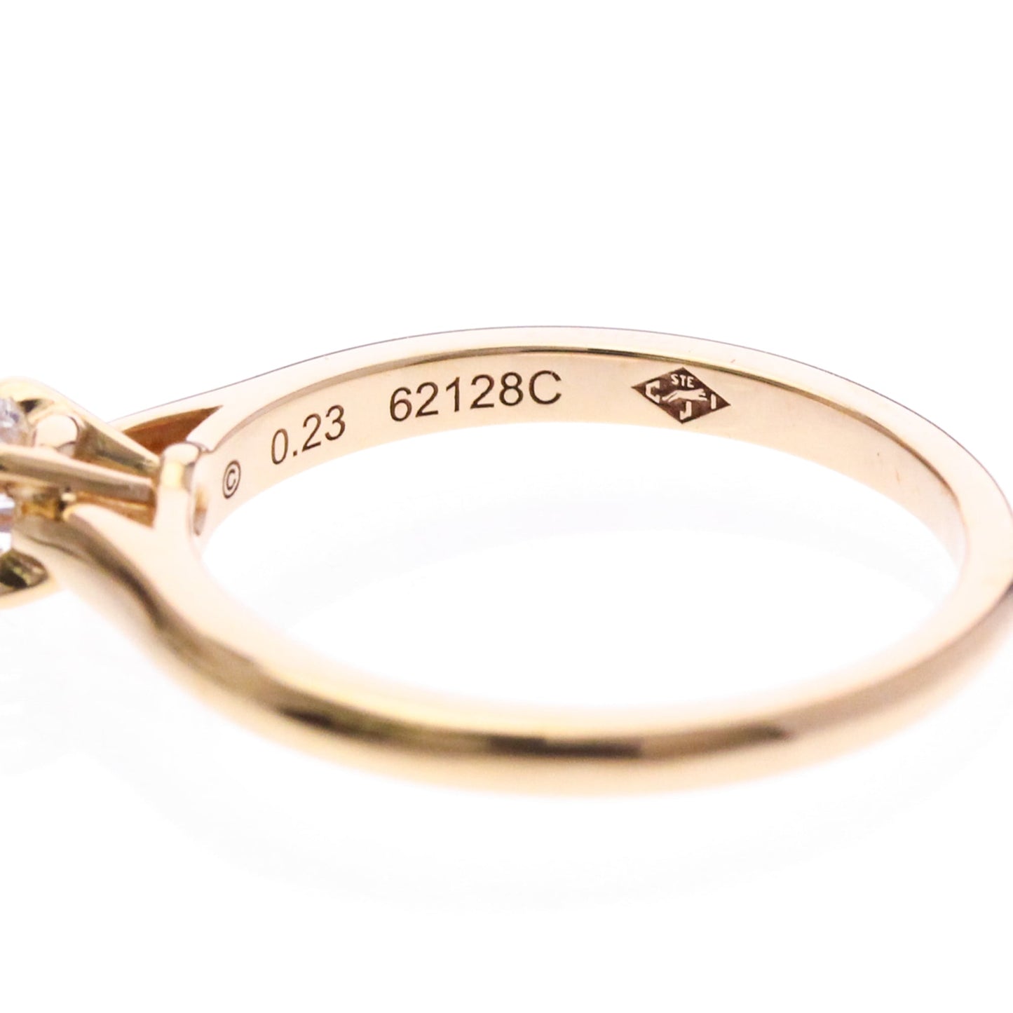 Cartier 1895 Solitaire · Rose Gold · Diamond