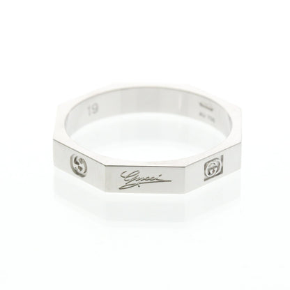Gucci Octagonal Ring · 18K White Gold