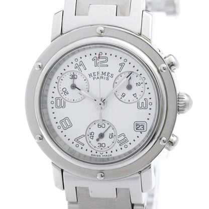 Hermes Clipper Chronograph · Steel