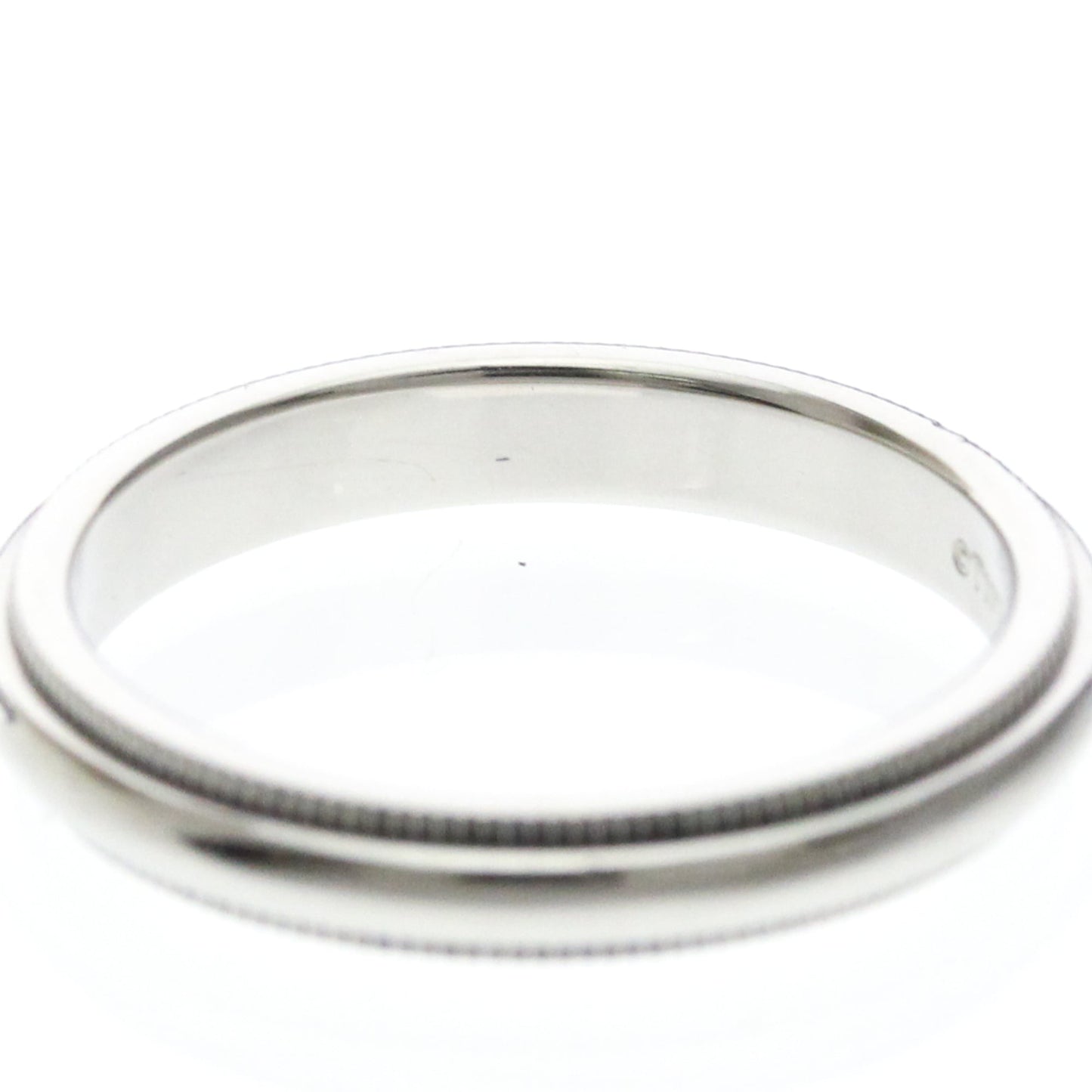 Tiffany Milgrain · Platinum