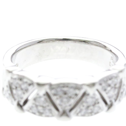 Mikimoto Diamond · Platinum950 · Band Ring · Size 6 (EU 55)