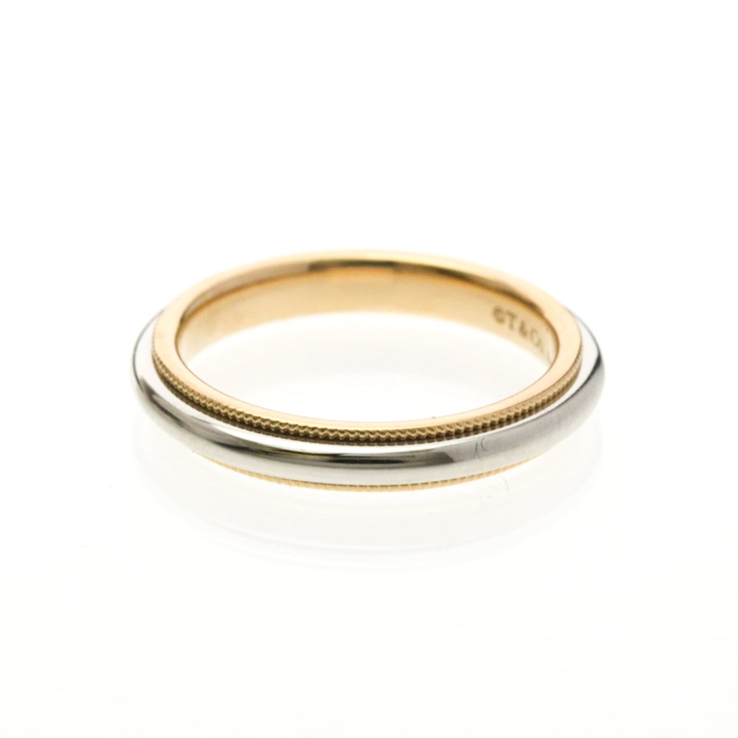 Tiffany Milgrain · Rose Gold & Platinum