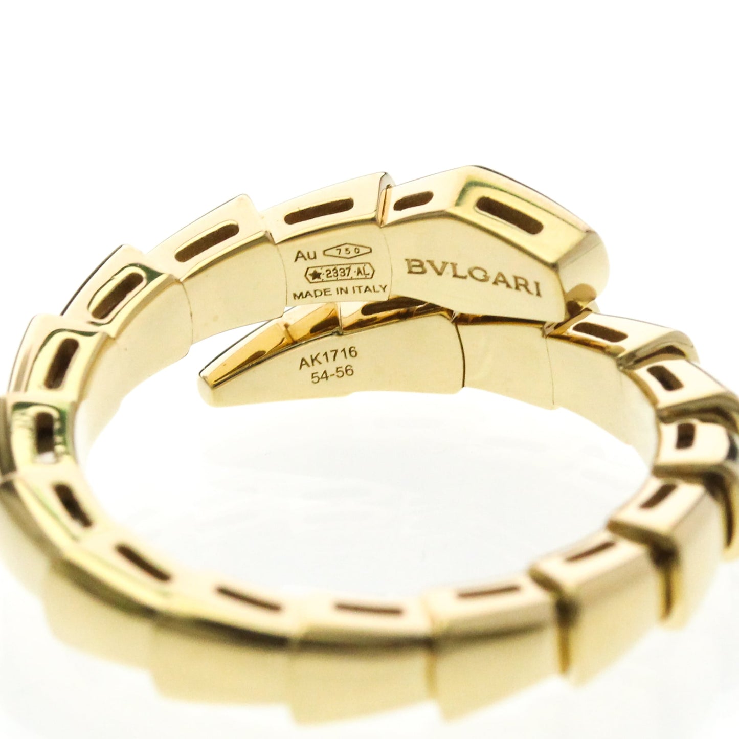 Bvlgari Serpenti Viper · Diamond · 18K Yellow Gold