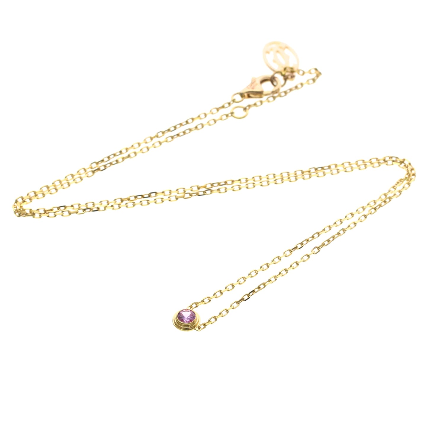 Cartier Damour · Pink Sapphire · Rose Gold