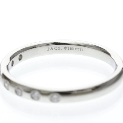 Tiffany Stacking Band · 8 Diamonds · Platinum