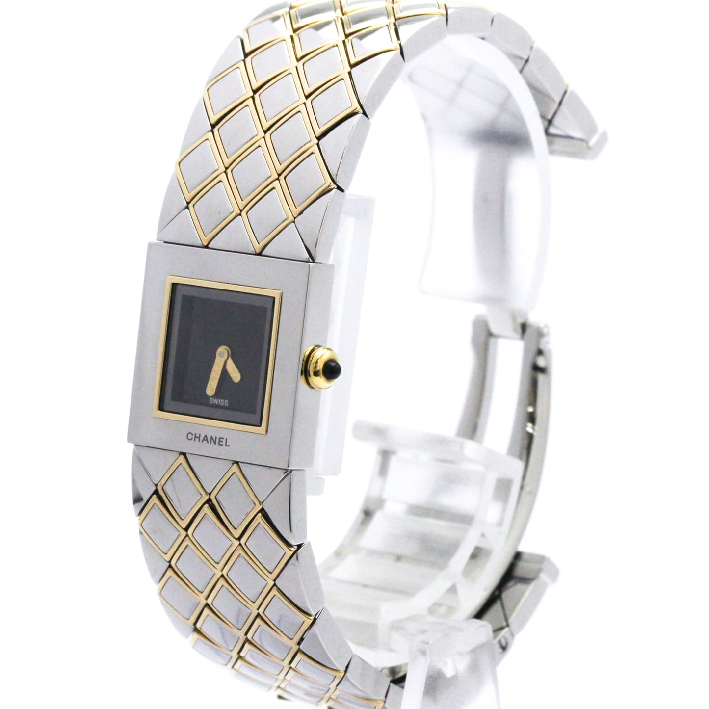 Chanel Matelasse · 18K Yellow Gold · Steel