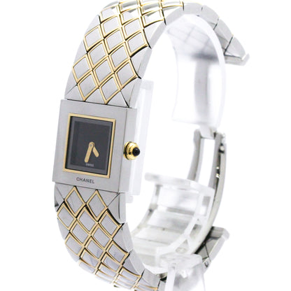 Chanel Matelasse · 18K Yellow Gold · Steel