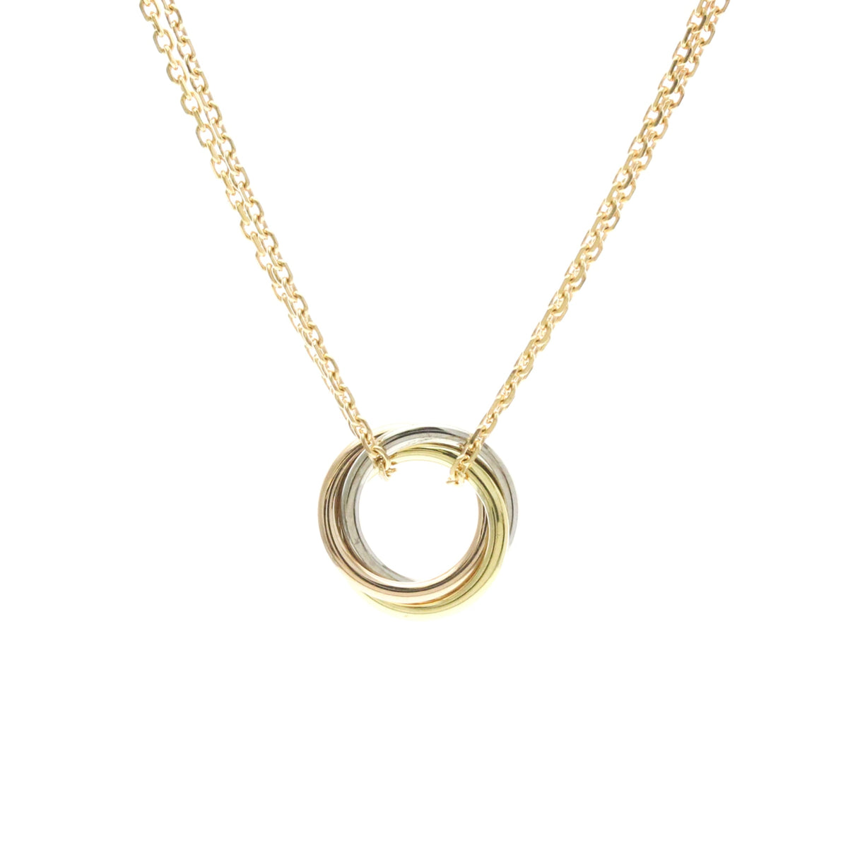 Cartier Baby Trinity · Tri-Gold Necklace