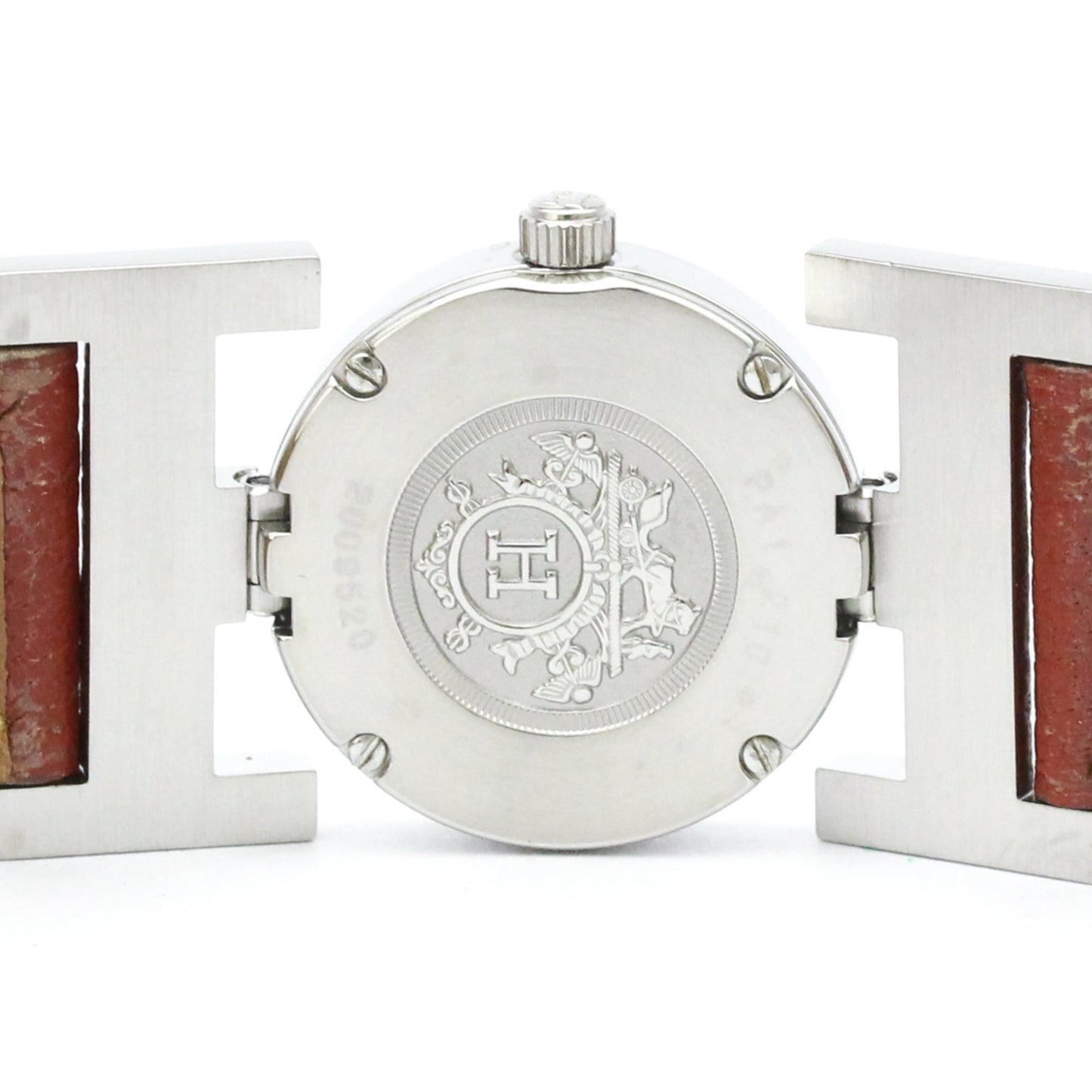 Hermès Paprika · Steel · Quartz