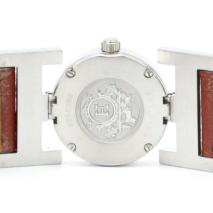 Hermès Paprika · Steel · Quartz