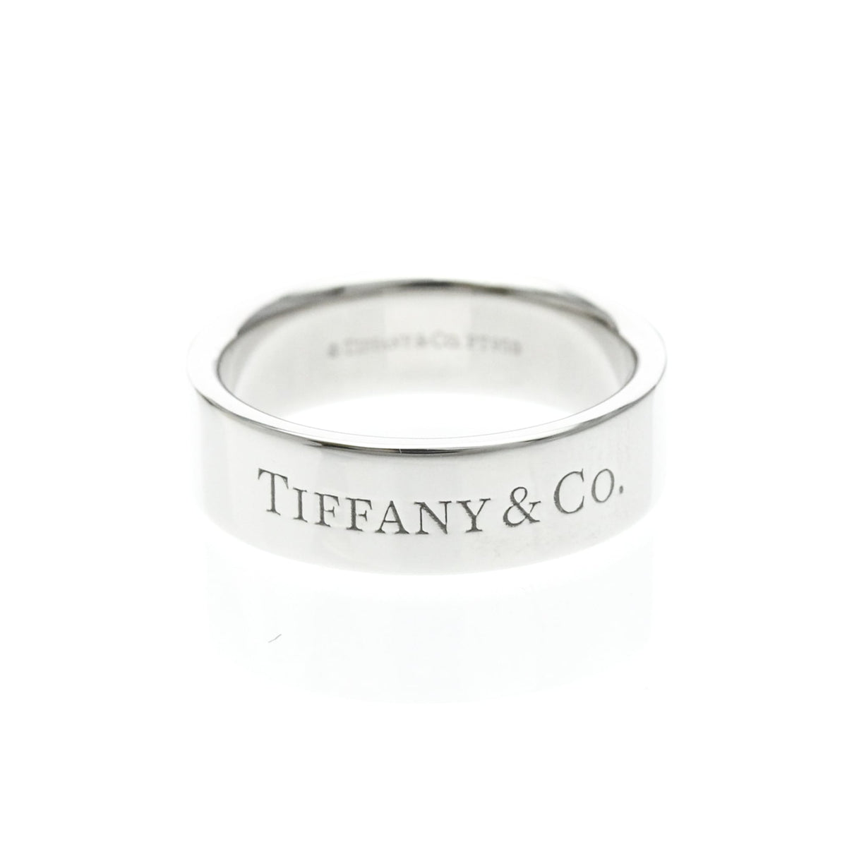 Tiffany Flat Band · Platinum