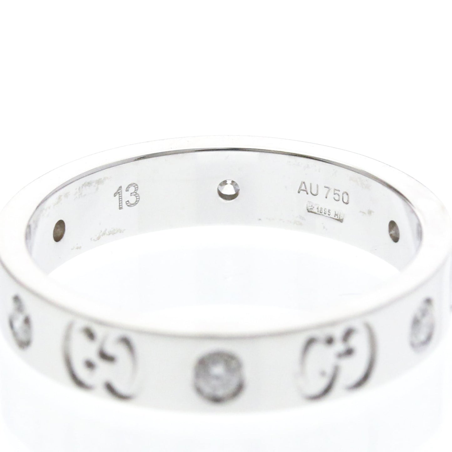 Gucci Icon · Diamond · 18K White Gold